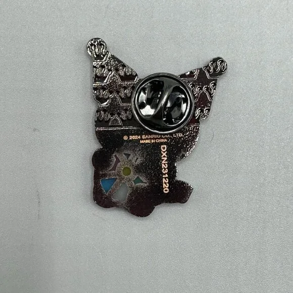 Loungefly Sanrio Kuromi Pool Float Blind Pin Stained Glass NEW - Picture 2 of 4
